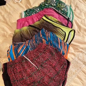 Lot of Nike running shorts